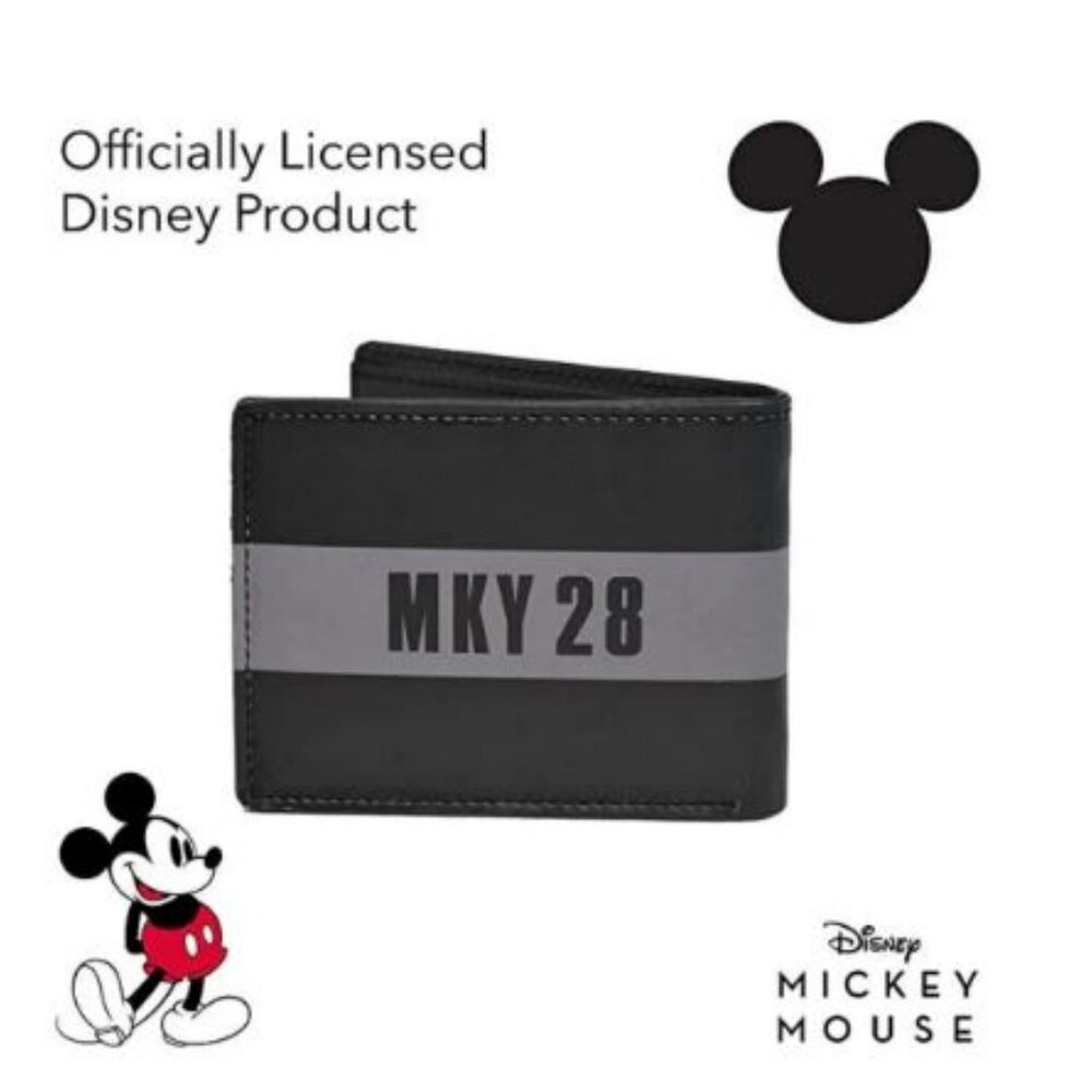 Disney Mickey Mouse  Bifold Wallet in a Decorative Tin Case - Picture 3 of 7